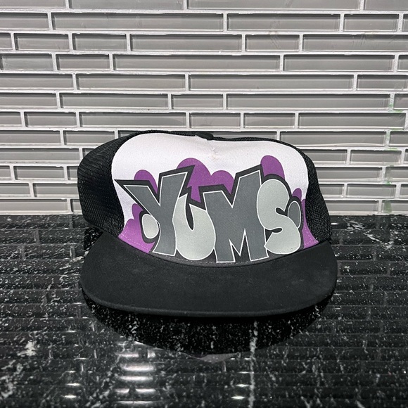 Yums Cap Hat Adult Trucker Snapnack Multicolor Yumsshoes - Picture 1 of 6